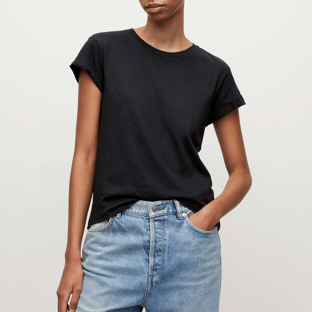 AllSaints Anna Crew Neck Short Sleeve T Shirt Jarrolds Norwich